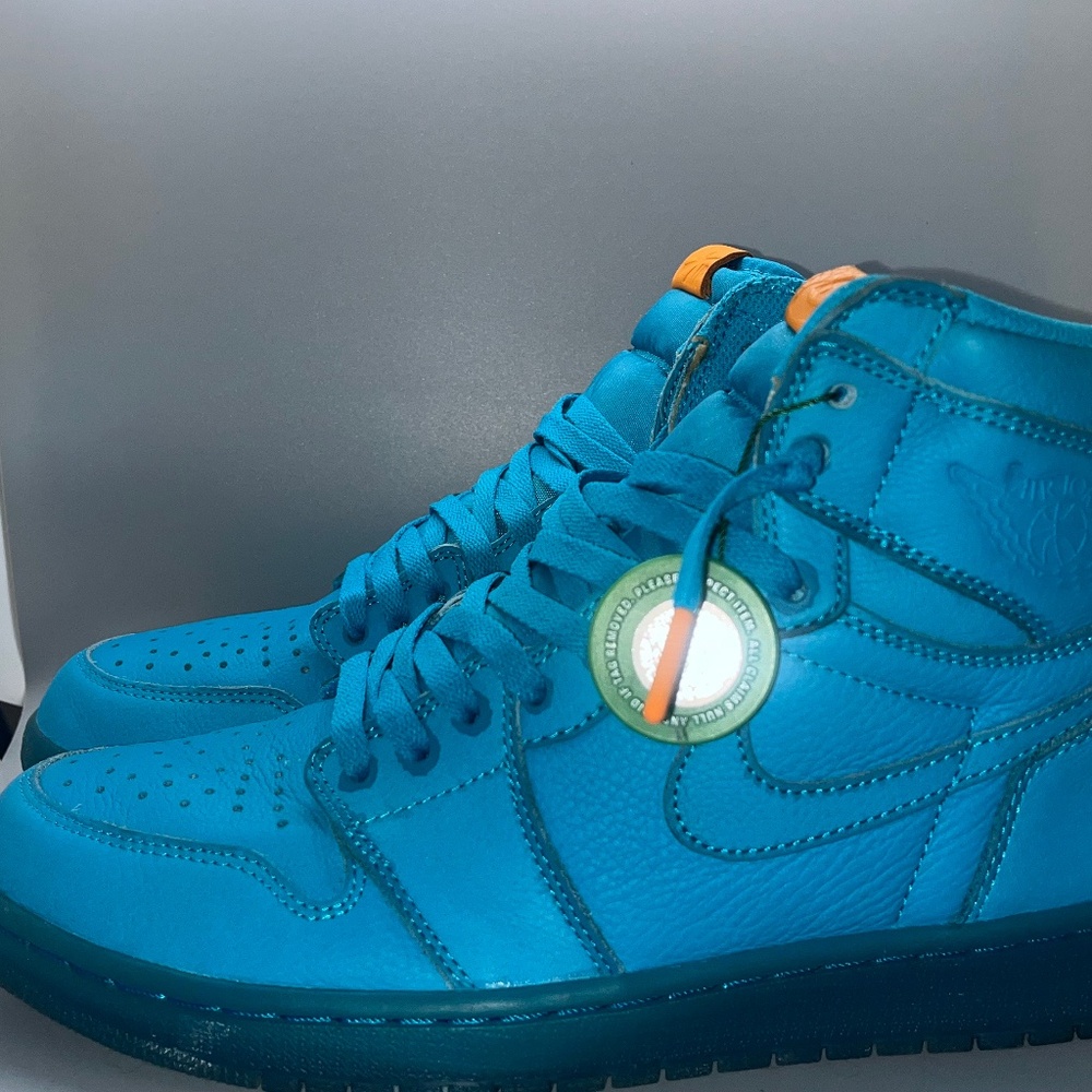 NIKE Air Jordan 1 Retro High OG G8RD 'Blue Lagoon' 2017